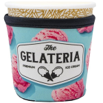 American Made Full Color Ice Cream Pint Cooler