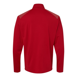 Adidas Shoulder Stripe Quarter-Zip Pullover